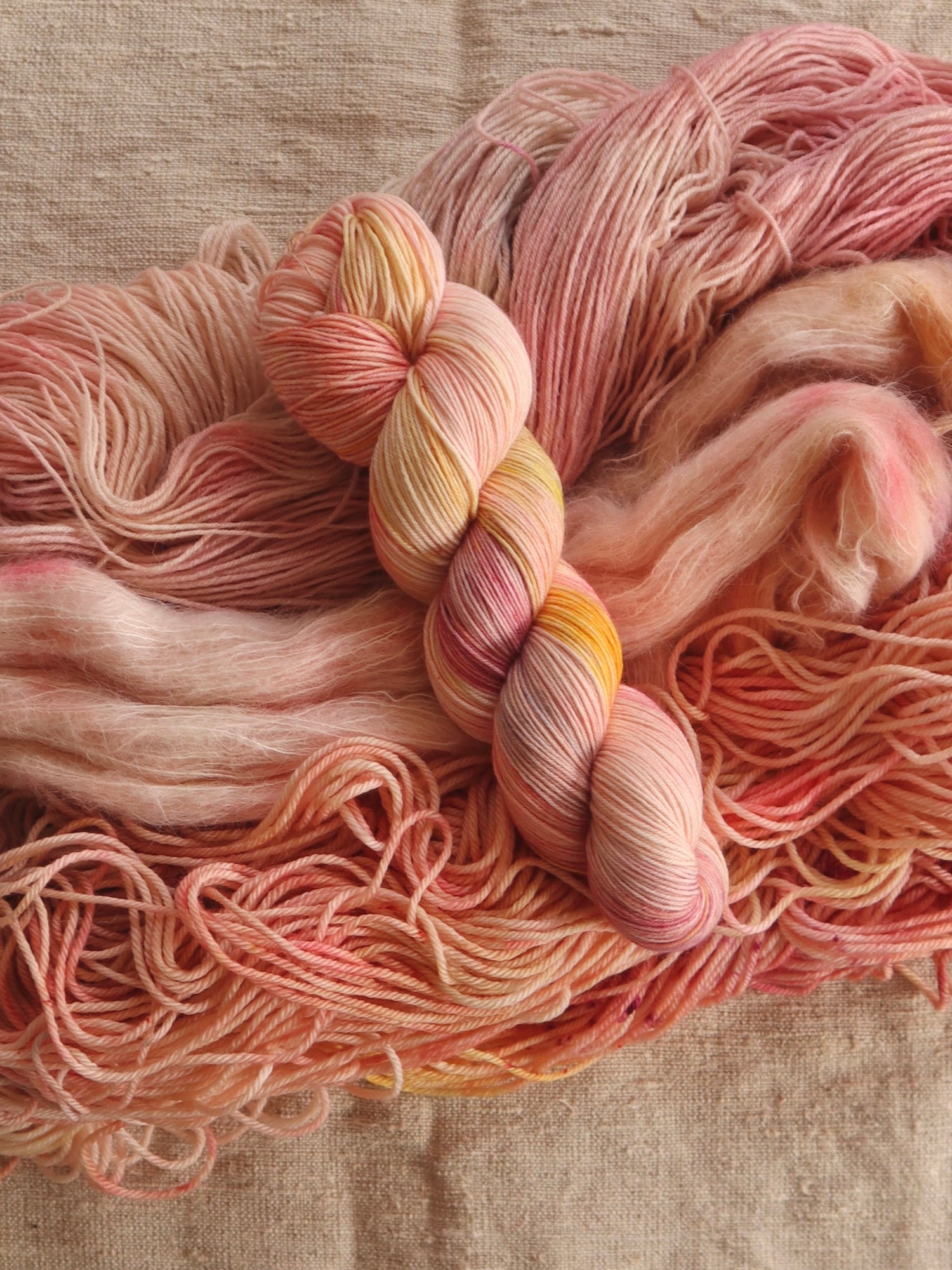 Ready-to-ship - Azalea (oopsie skeins) on SWM DK